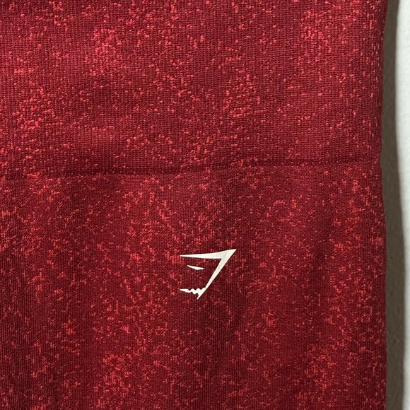 Gymshark Flex High-Waisted Leggings – Red Marl (Size M) - Picture 7 of 10